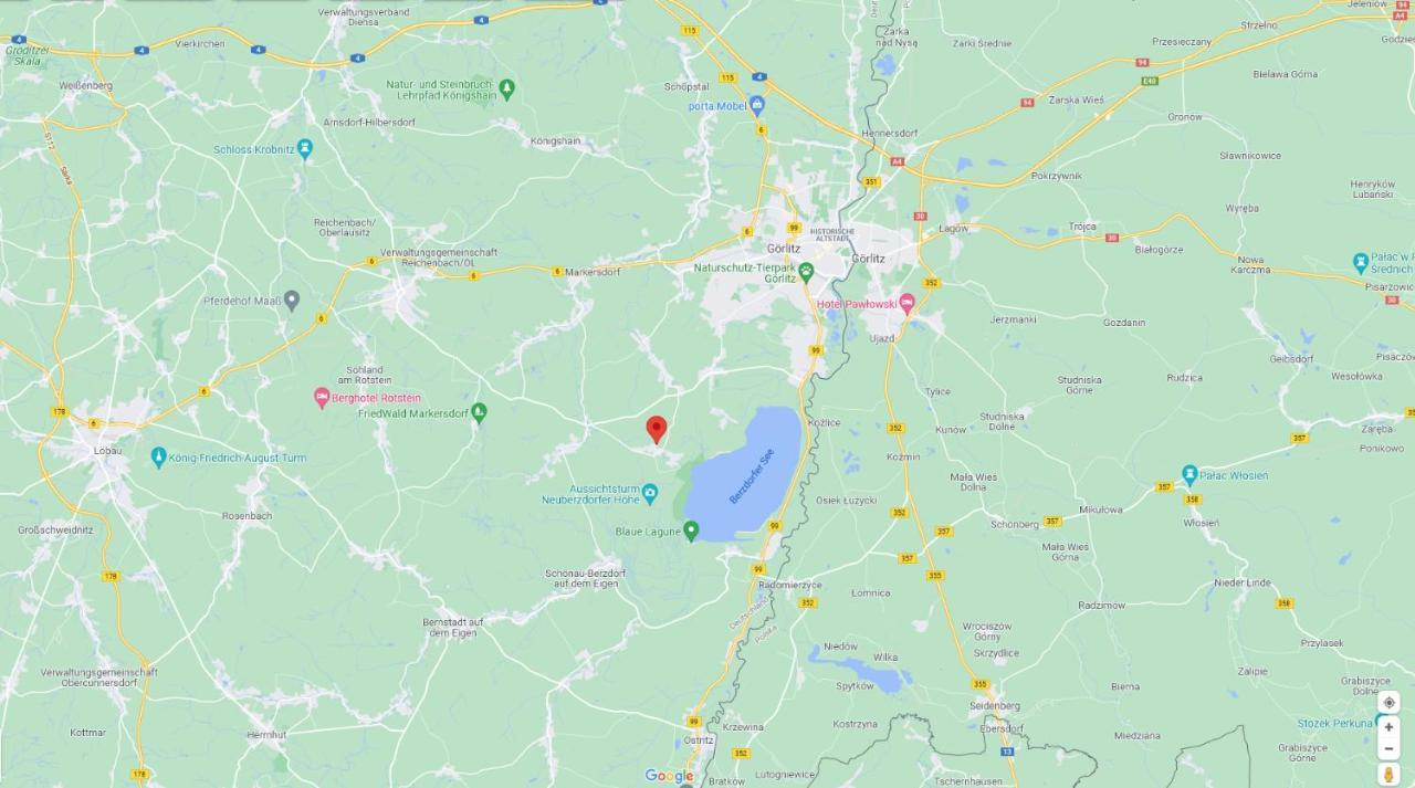 Hotel Kreuzbergbaude Beim Berzdorfer See Mit Wohlfuehl Sauna Markersdorf Esterno foto